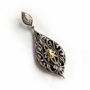 Konstantino Marquise Drop Pendant